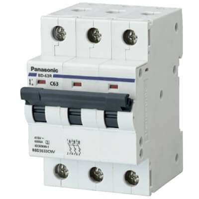 MCB 3P 32A 6kA 415VAC BBD3323CNV
