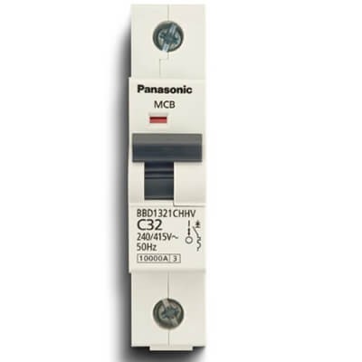 MCB 1P 32A 10kA BBD1321CHHV
