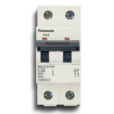 MCB 2P 63A 10kA BBD2632CHHV